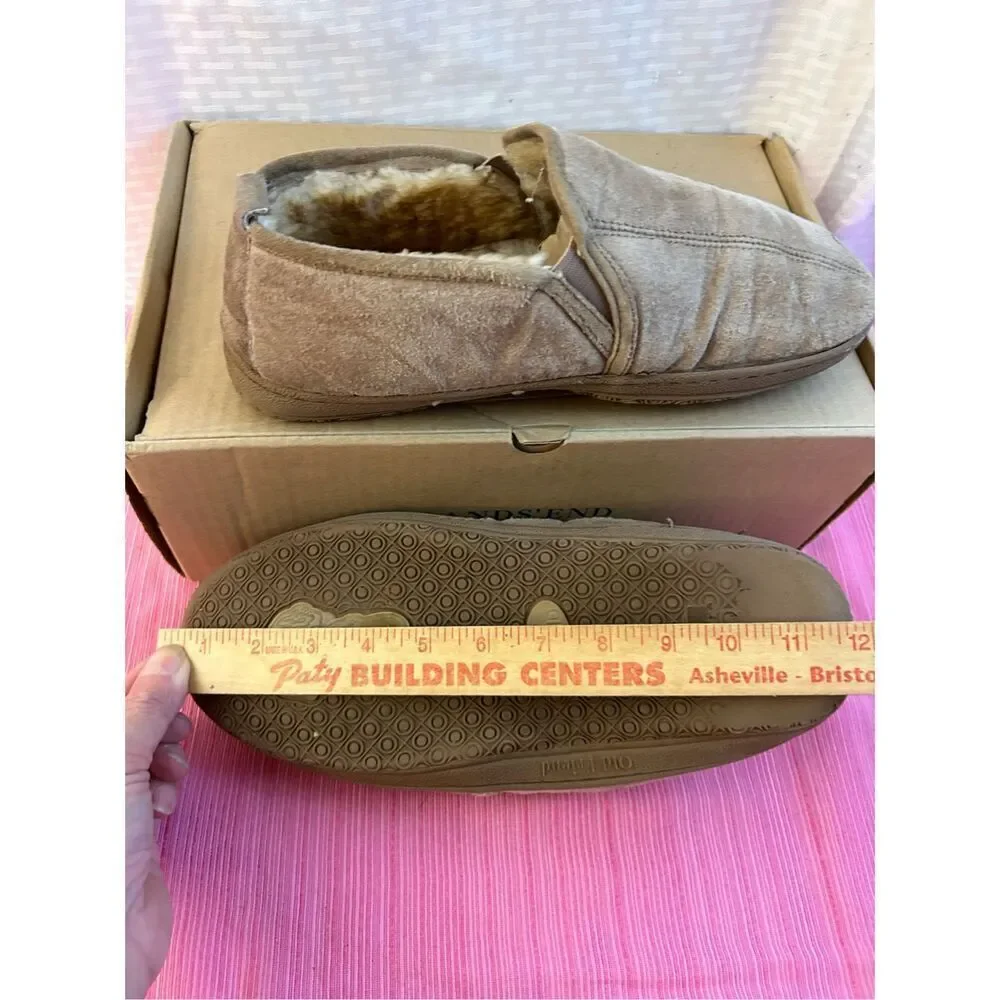 Old friend men’s slippers 11-11.5 (worn‎ heel damage)